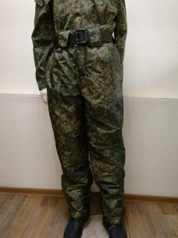 Брюки утеплённые (пиксель)
